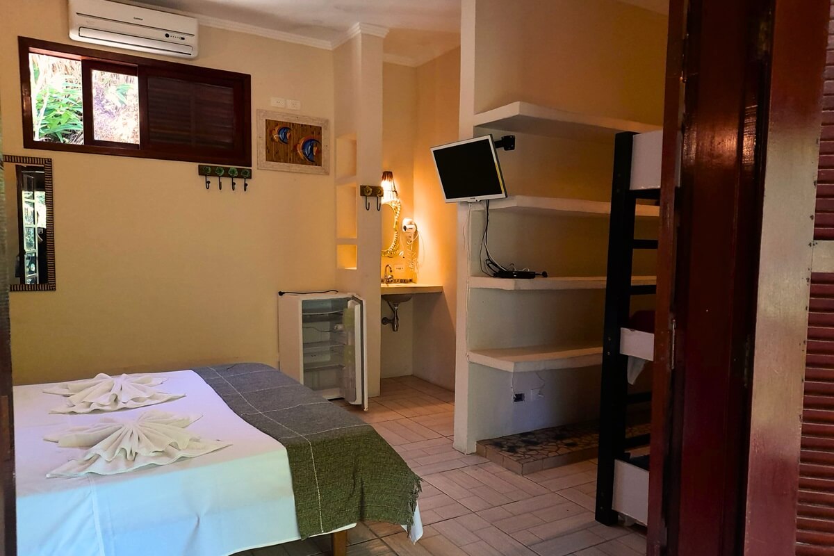 Clássico Família com Varanda - Pousada Praia do Curral